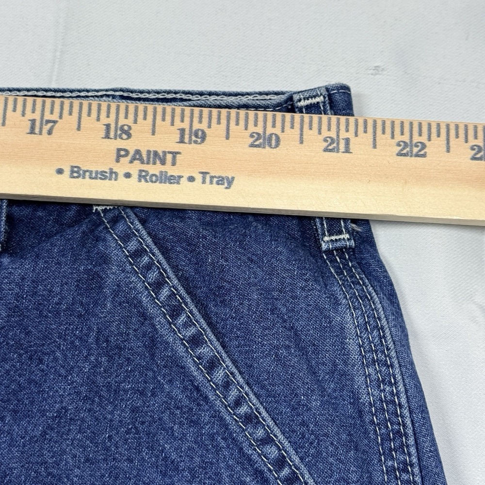 VTG Carhartt B13 DST Dungaree Fit Men 42x30 Jeans Carpenter Work Hammer Pocket - Picture 5 of 16
